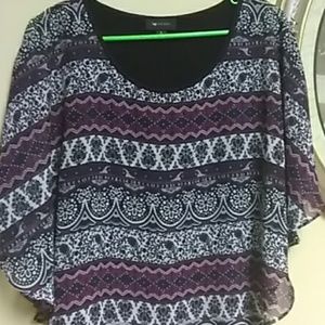 Tribal Print Blouse